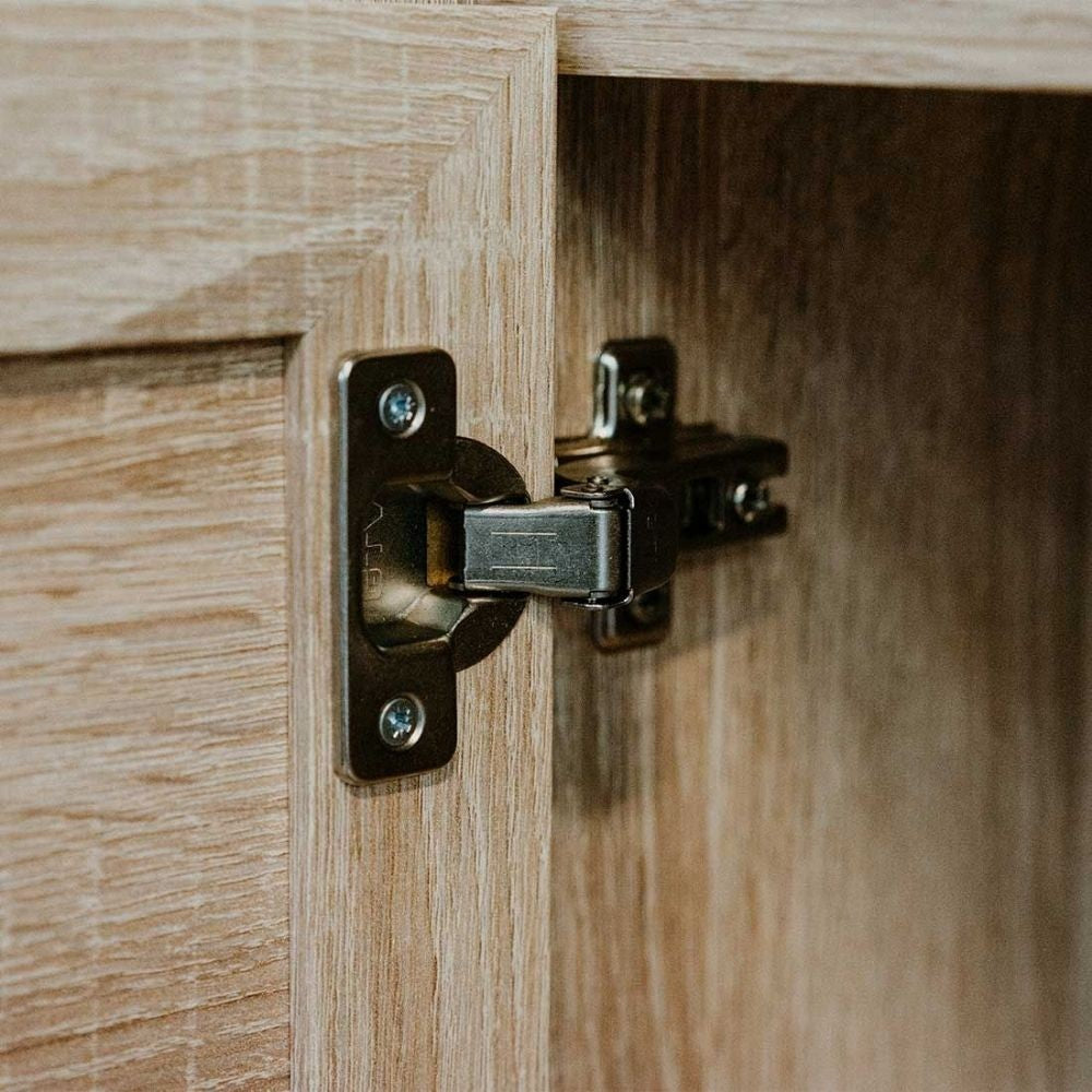 Bali 56A TV-Schrank mit 2 Türen in Korboptik