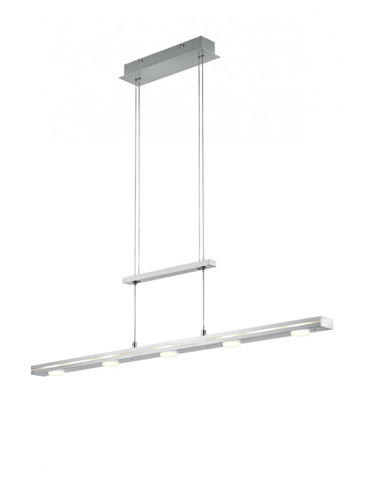 Suspension Modern Led Über und Unter Lacal Nickel Trio Beleuchtung