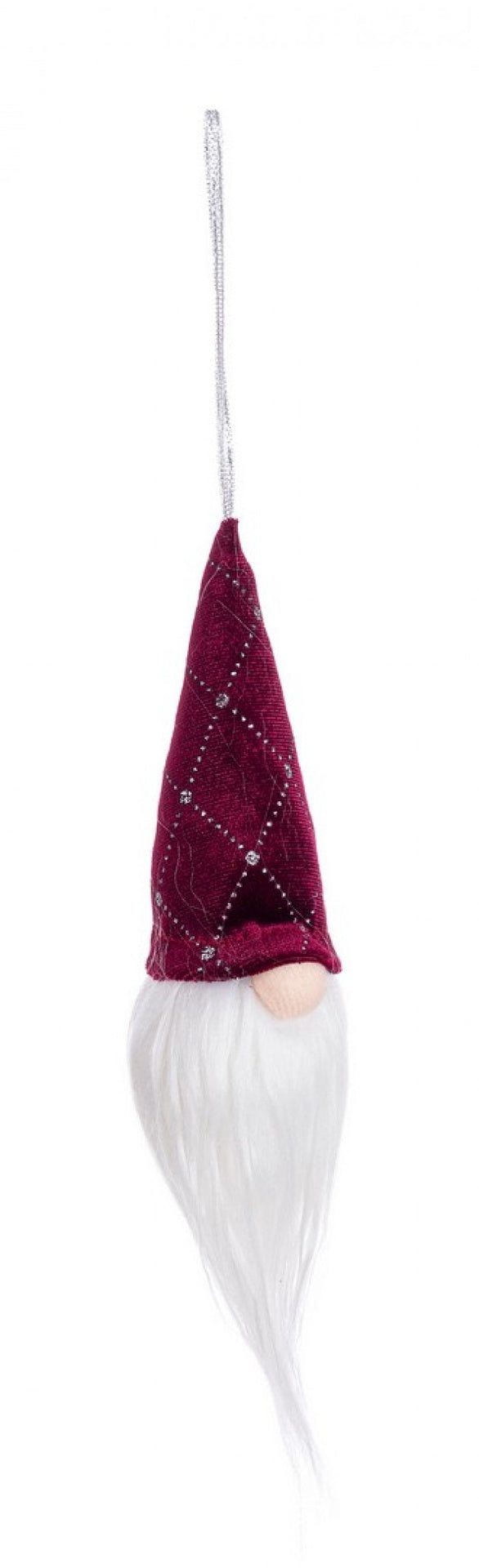 12x Babbo Anhänger Rudolph Bordeaux H15