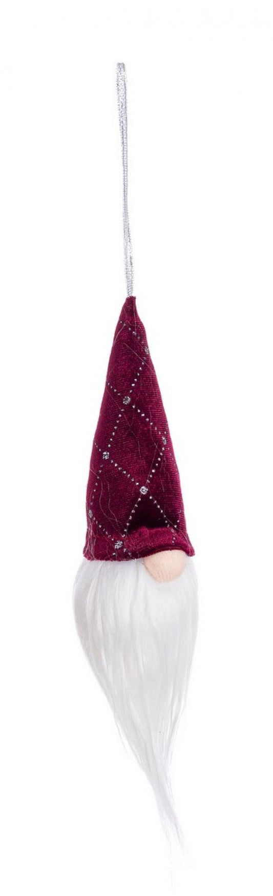 12x Babbo Anhänger Rudolph Bordeaux H15