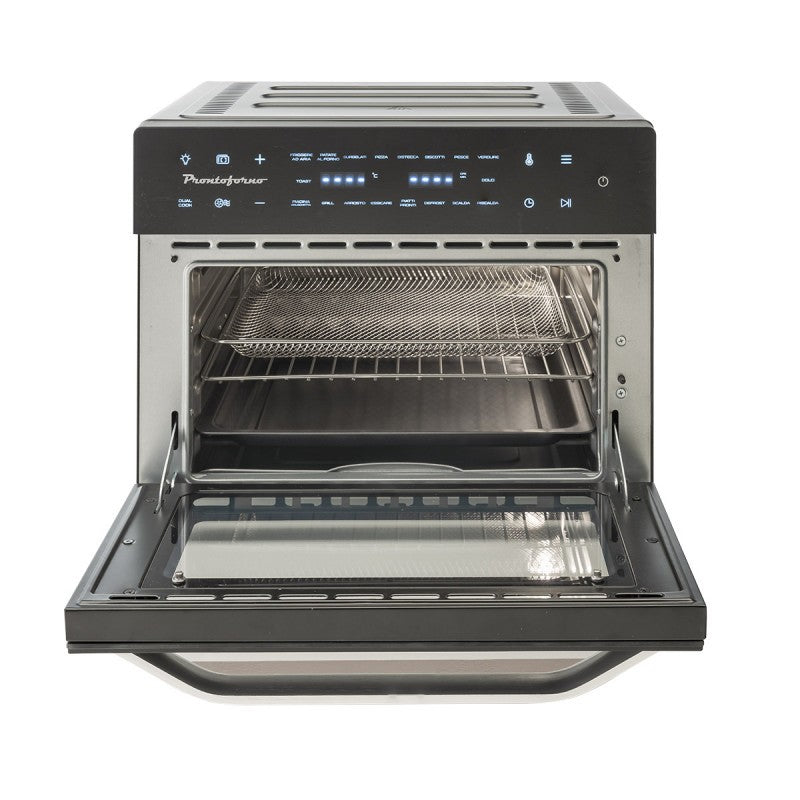 Belüfteter elektronischer 30-Liter-Edelstahlofen