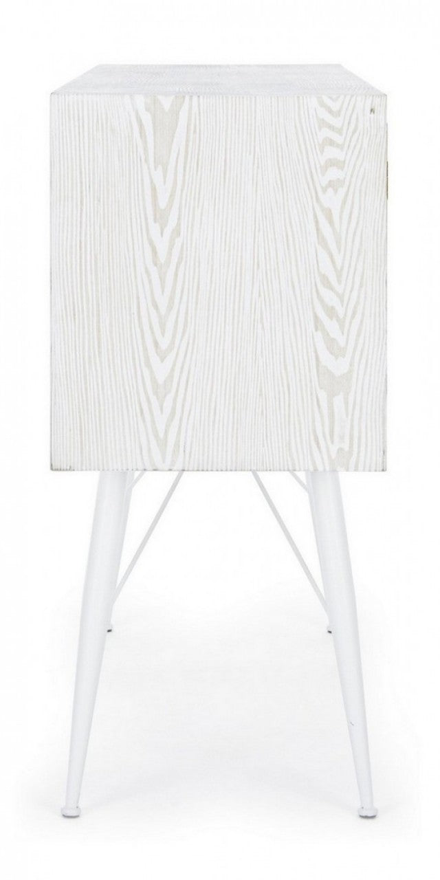 Credenza 2 ante 2 Schubladen Eloise, Naturholz 80h cm
