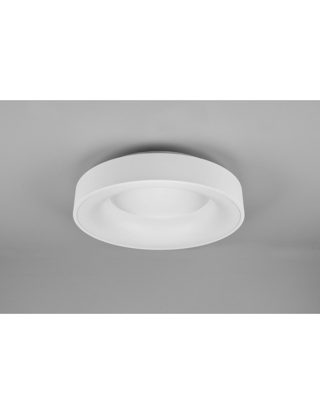 Girona LED-Deckenleuchte 27 W Dimmbar Weiß Ø45 cm Trio Lighting