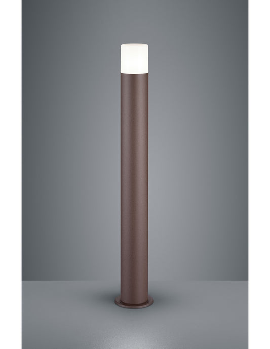 Außenmast Hoosic 1xE27 Rost H80 cm IP44 Trio Lighting