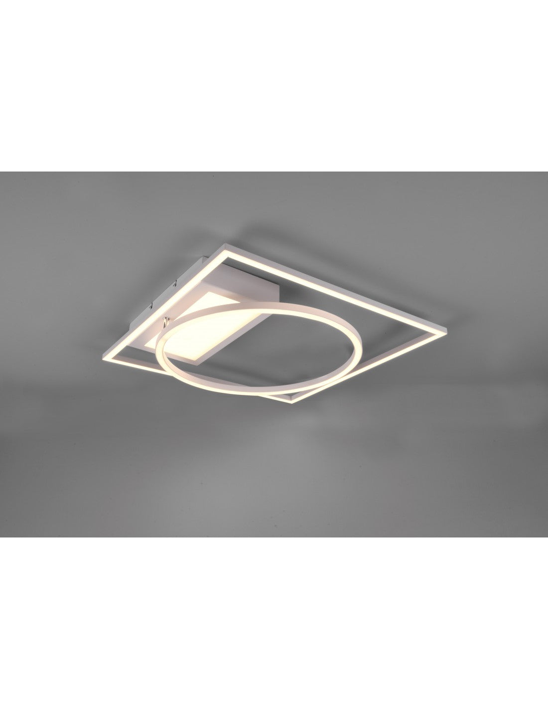 Deckenleuchte Downey Led 34w Weiß L64 cm dimmbare Trio Beleuchtung
