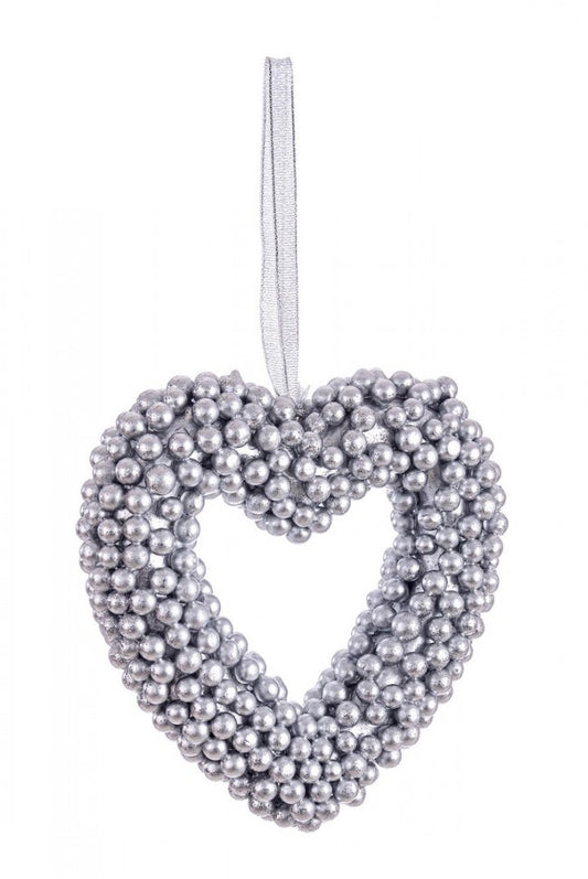 12x Everly Silver Heart Anhänger
