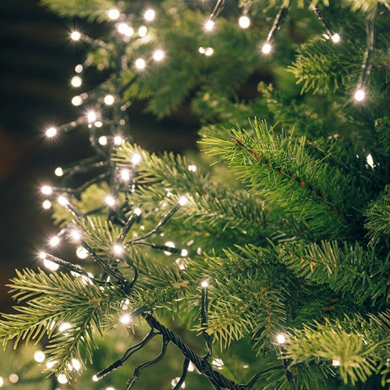 Warmweiße LED-Kette 1100 MiniLED 11,5m