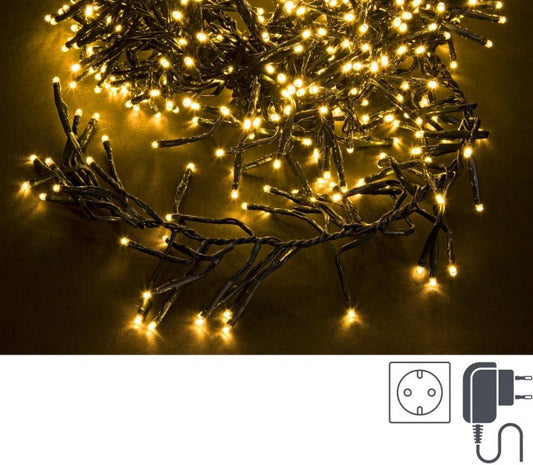 6x Cluster768L Classic 3mm Green Faden IP44