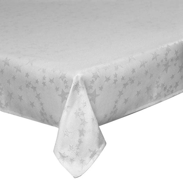 Tovaglia Dream Silver 150x300 cm Poliestere Grigio