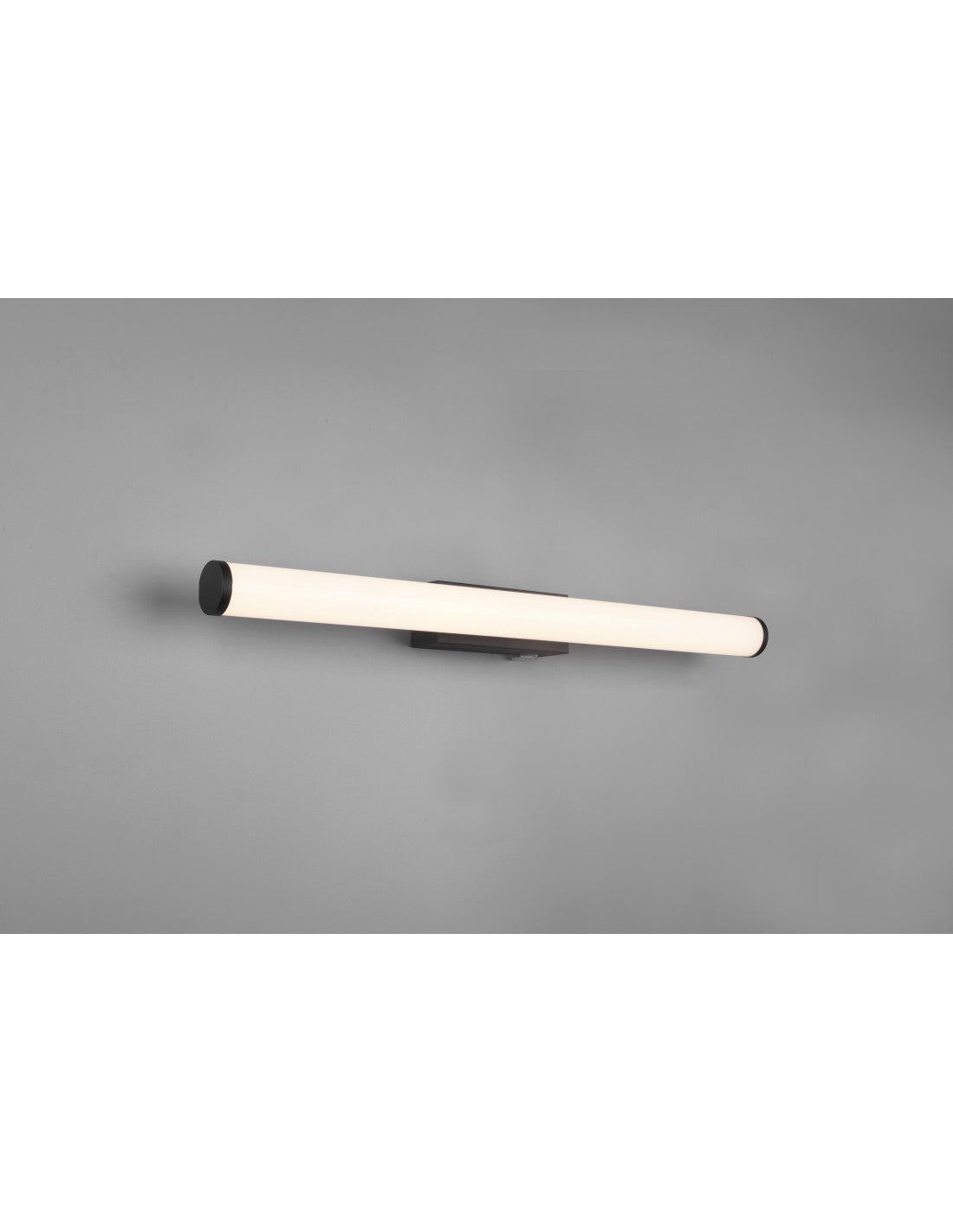 Mattimo Badezimmerspiegel-Applikation, LED, 6,5 W, IP44, schwarze Trio-Beleuchtung