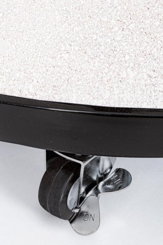 Basis Regenschirm Barry mit Rädern 50Kg Weiß