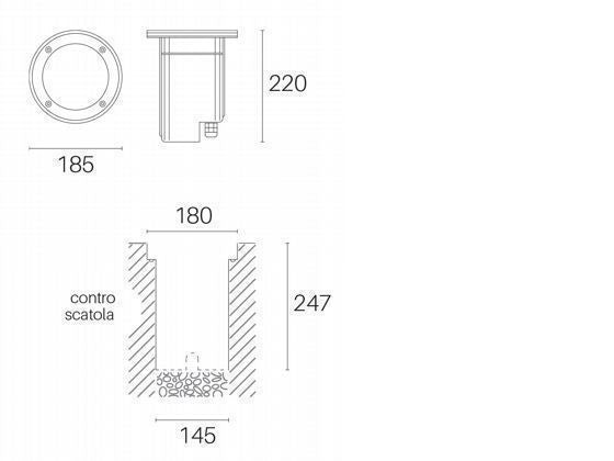 Fessel für E27 Stahlroute