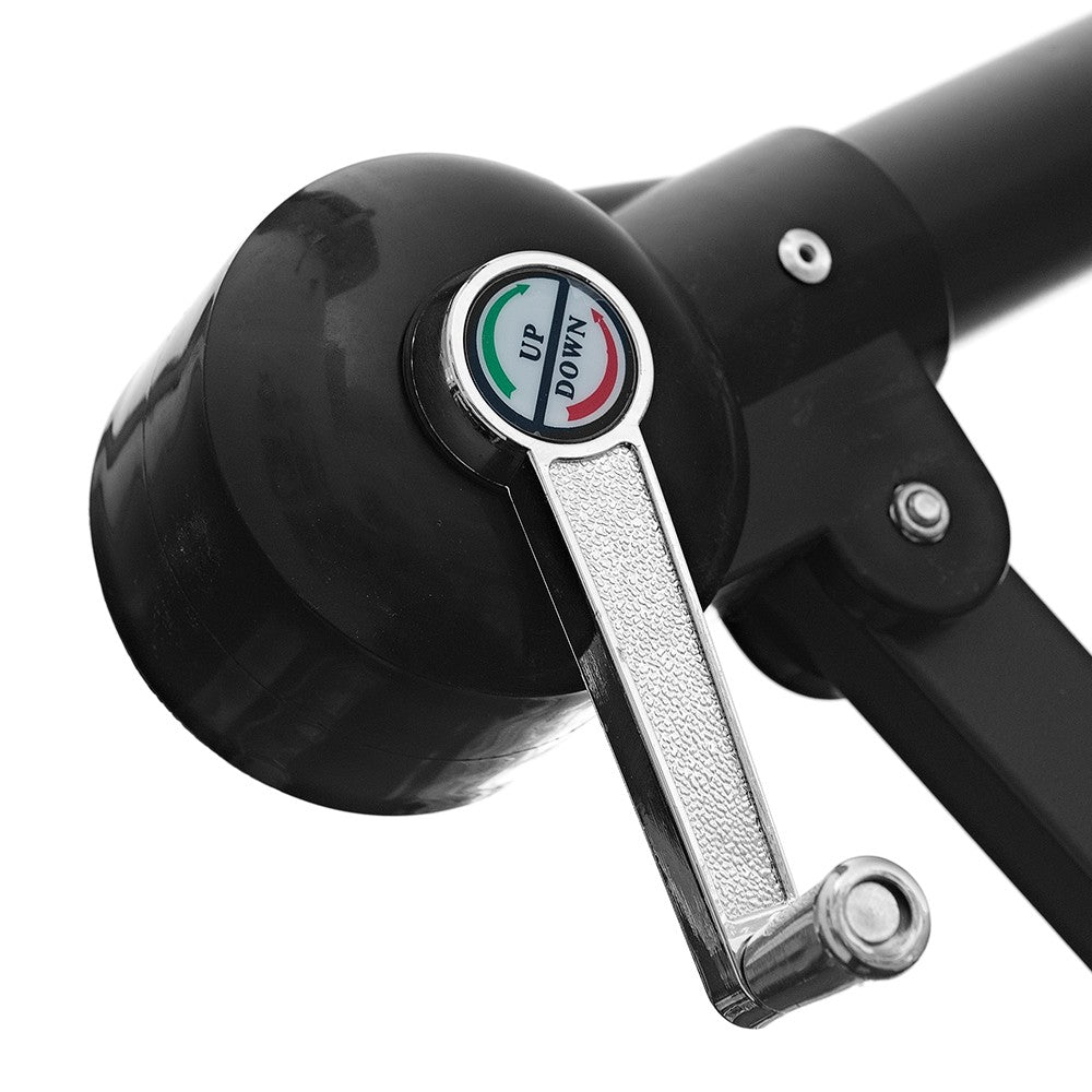 Seitenarm Schirm rund Garten dezentral Stahl d. 3 mt BEIGE mit Klappe