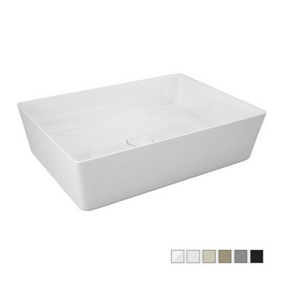 Rechteckiges Aufsatzwaschbecken von Feeling