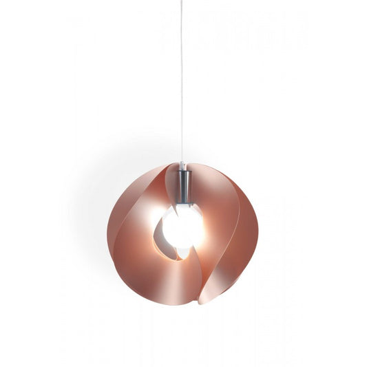 Hängeleuchter ATOM aus Kupfer, Durchmesser 54 x H50 cm