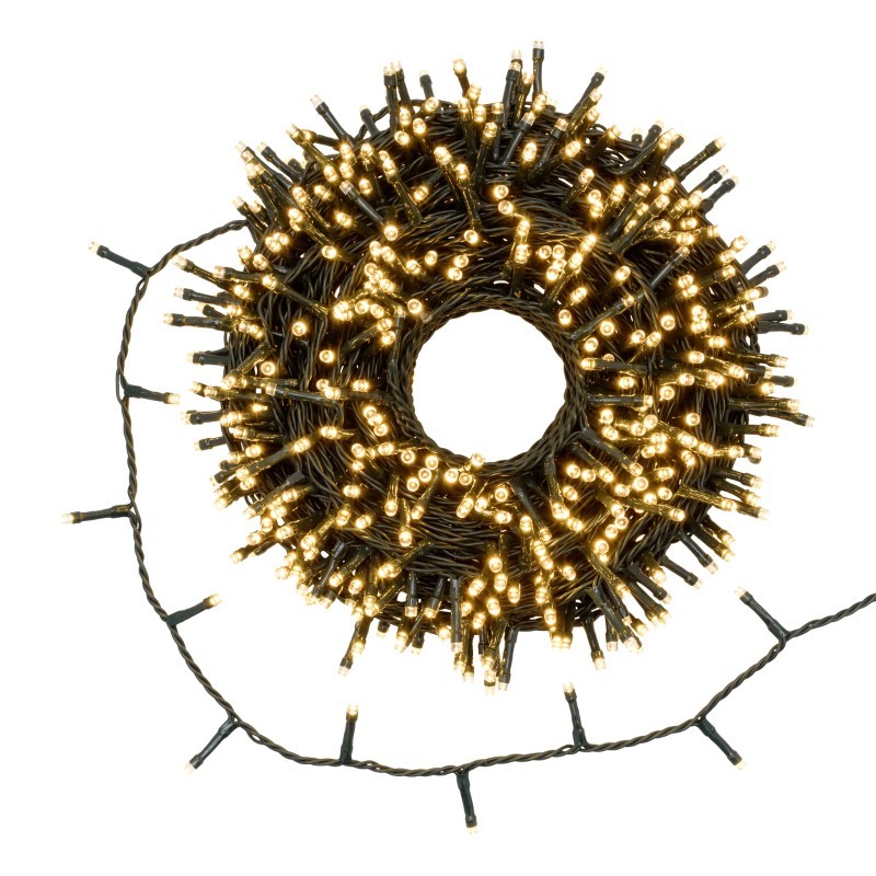 Lineare Kette 900 warmweiße LEDs 36,5m auf Rolle