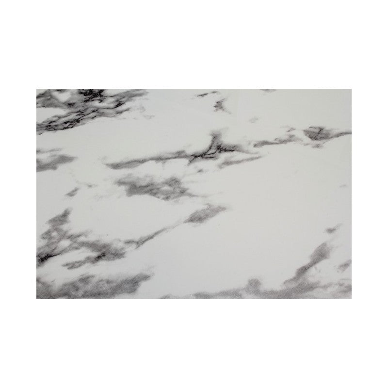 Tisch oval Marmor Effekt Marmor 110x50x45h cm