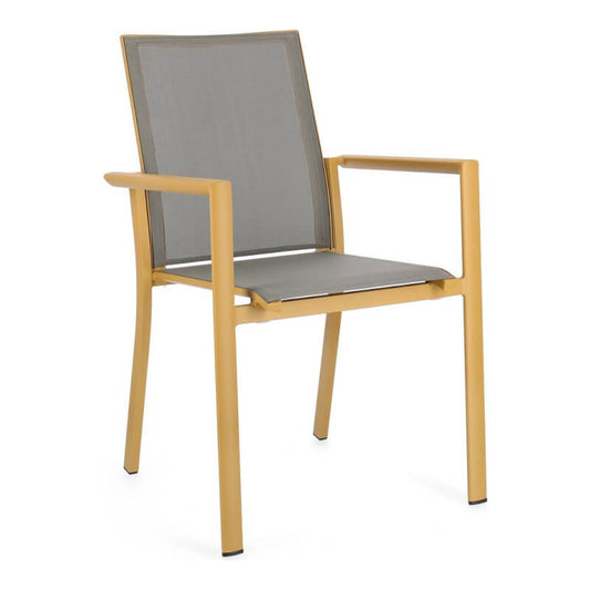 Sedia Mit Braccioli-Senf-Senf