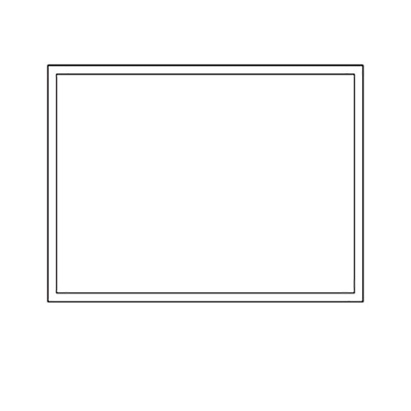 LED-Hintergrundbeleuchtungsspiegel SIRIO-Linie 60x80 cm