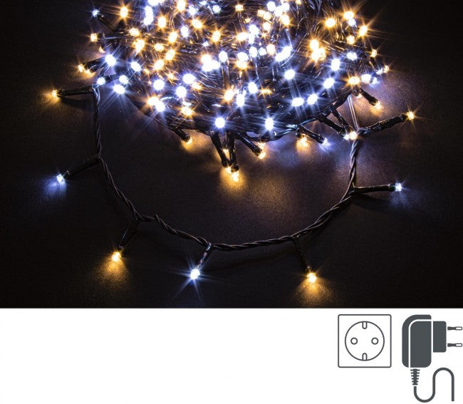 6x 500L Bianco-Classic 5mm Green Faden IP44