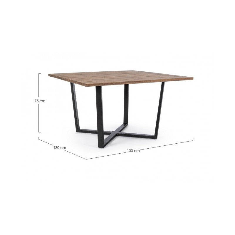 Anthrazit Helsinki-Voller 130x130 cm