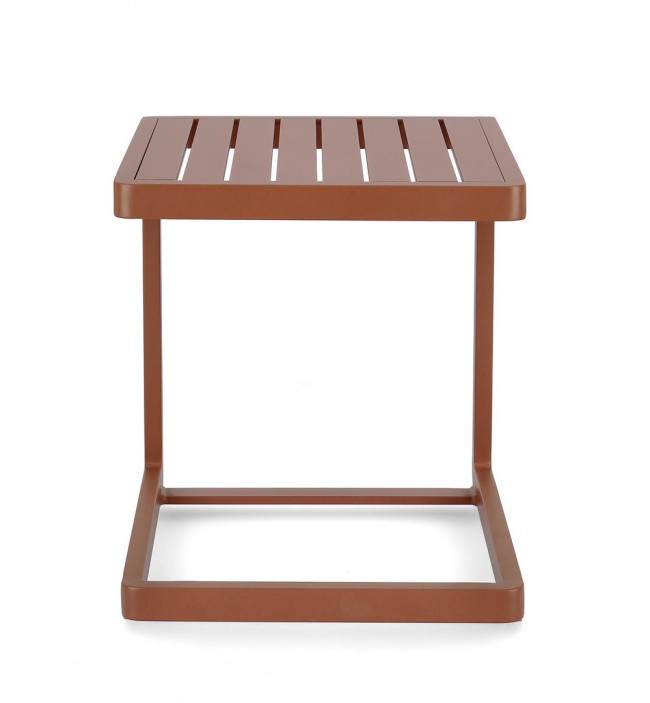 2x Konnor 40X40 Terrakotta Couchtisch