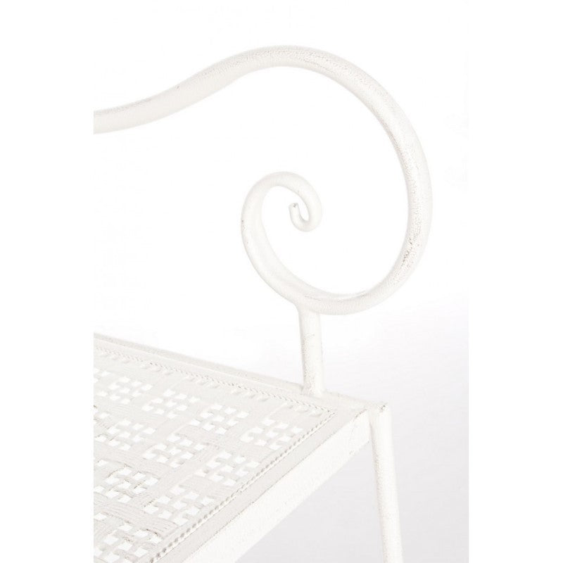 Klappbare Zweisitzer-Stahlbank Bianca EMILY 115x60x h92 cm