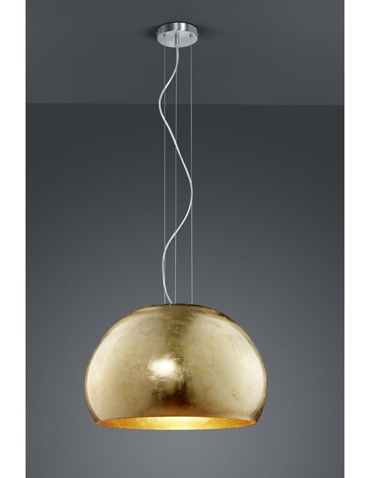 Moderner Hängelampenschirm Gold Opalglas Ø51 cm Ontario Trio Lighting