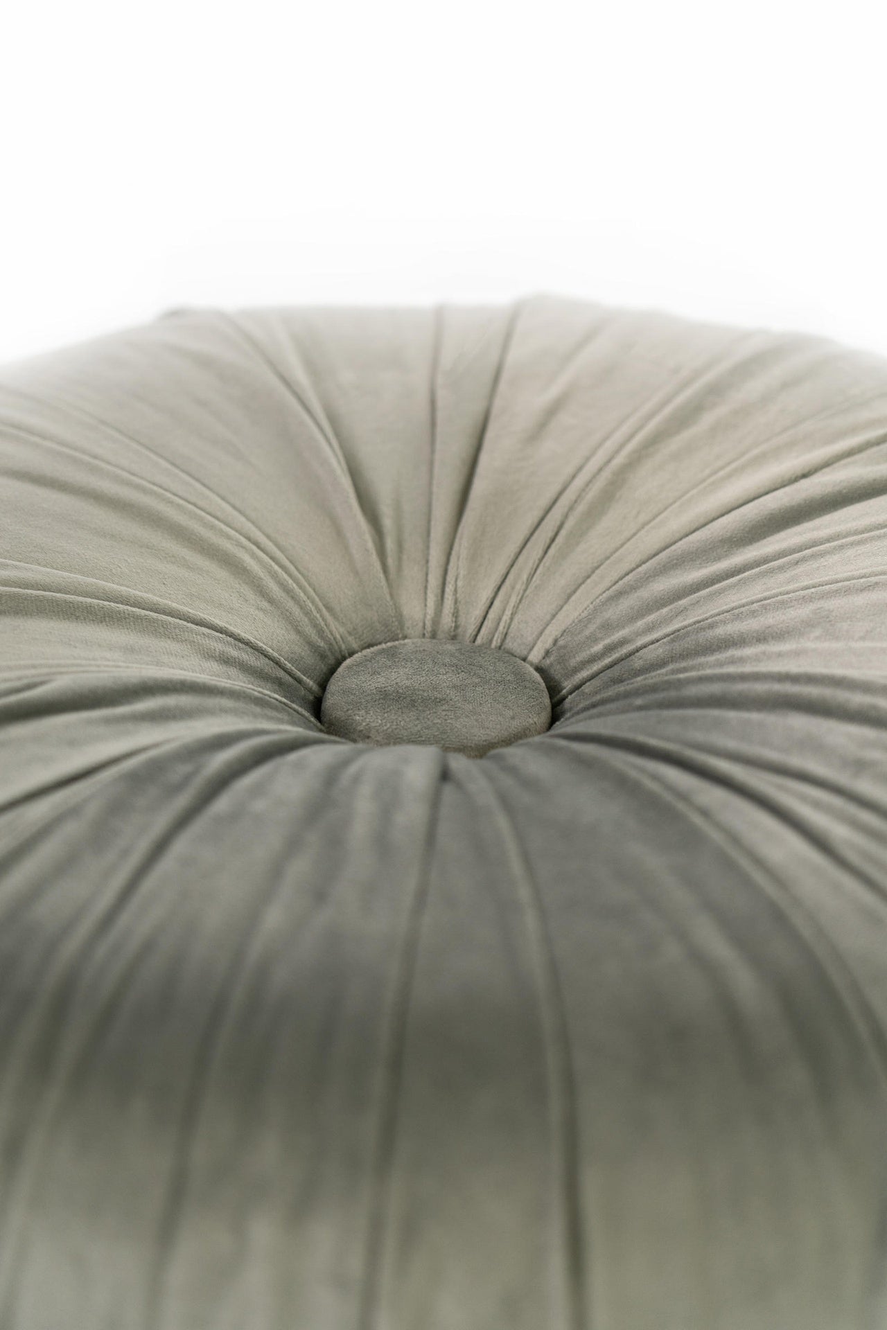 Pouf Design mit grauem Metall, grau 36 x 36 x h 30