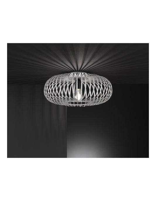 Johann Deckenleuchte 1xE27 Antikgrau Ø40 cm Trio Lighting