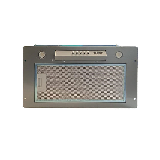 Einbau-Dunstabzugshaube für den Unterschrank, Farbe Grau, 49,5 x 28 cm