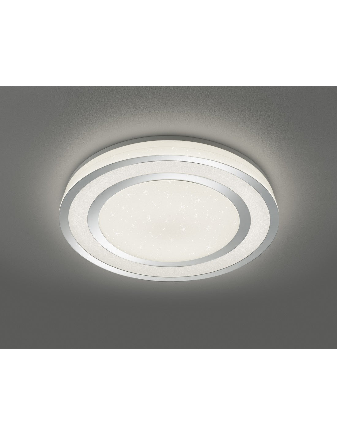 Plafoniera Applique Led 45w Noriaki Effetto Stering Trio Lighting