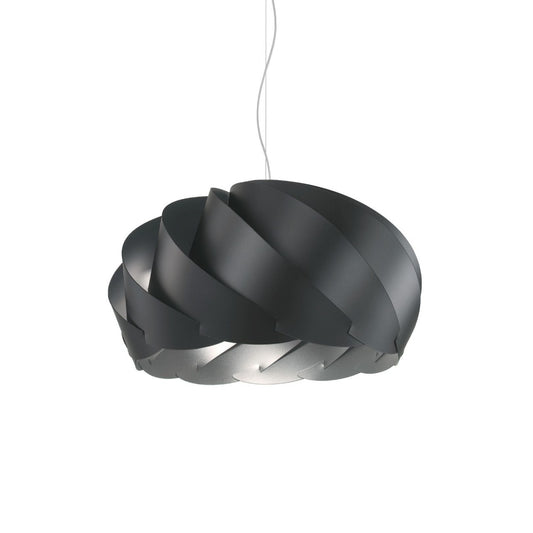 Schwarze Aufhängung aus verchromtem Metall cm. 42 x 26h