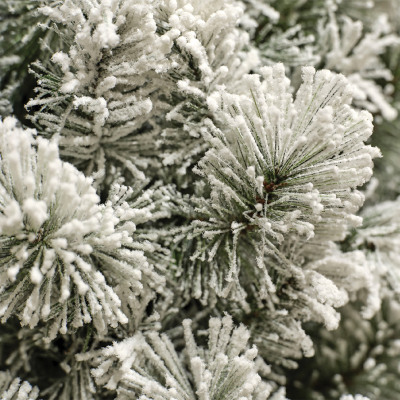 Schneebedeckter Vancover-Weihnachtsbaum H 180 x Ø102 cm