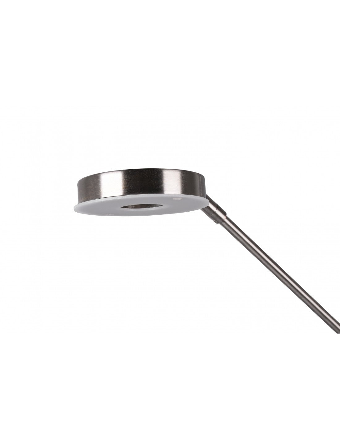 Barrie Nichel Trio Lighting LED-Dimmer-Stehlampe mit Lesespot