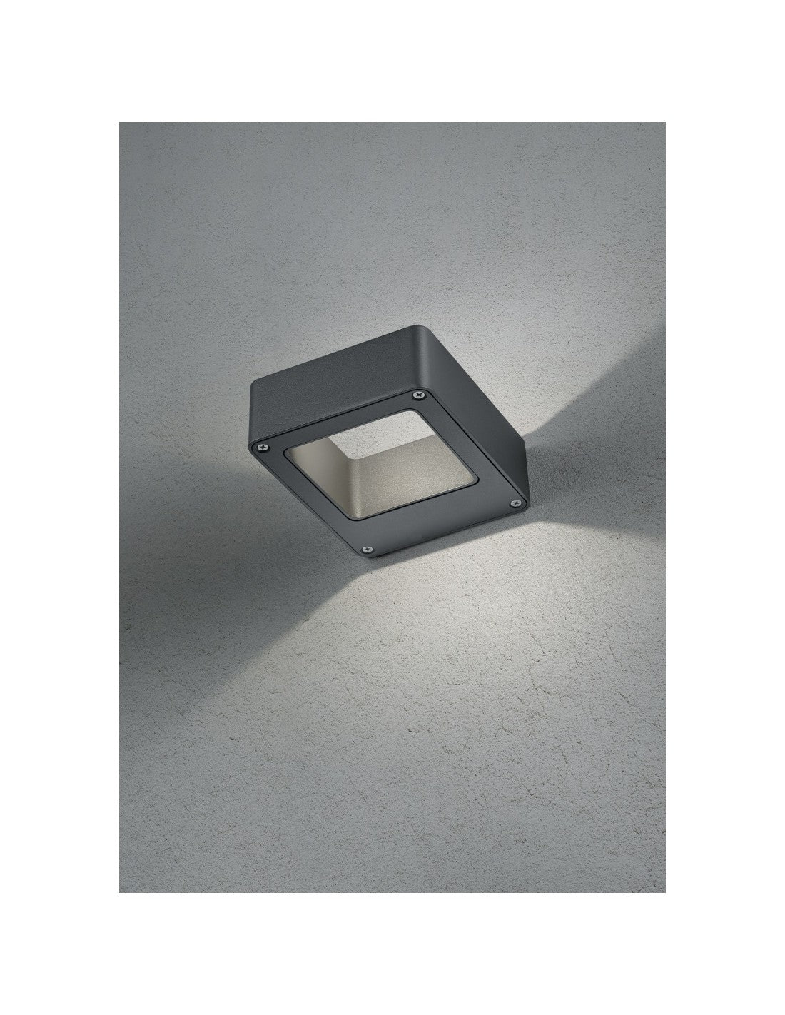 Reno Außenwandleuchte Doppel-LED-Licht IP54 Anthrazit Trio Lighting