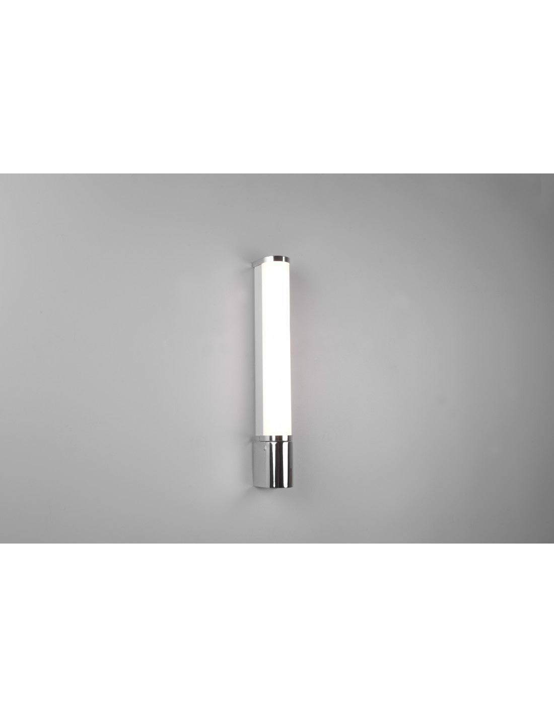 Piera Badezimmer-Spiegelleuchte, LED, 8 W, IP44, Chromkante, Trio-Beleuchtung
