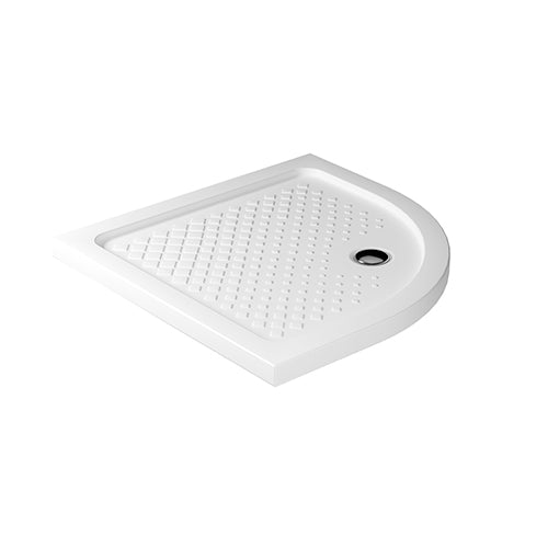 Eck-Duschwanne aus Keramik 90x90 cm