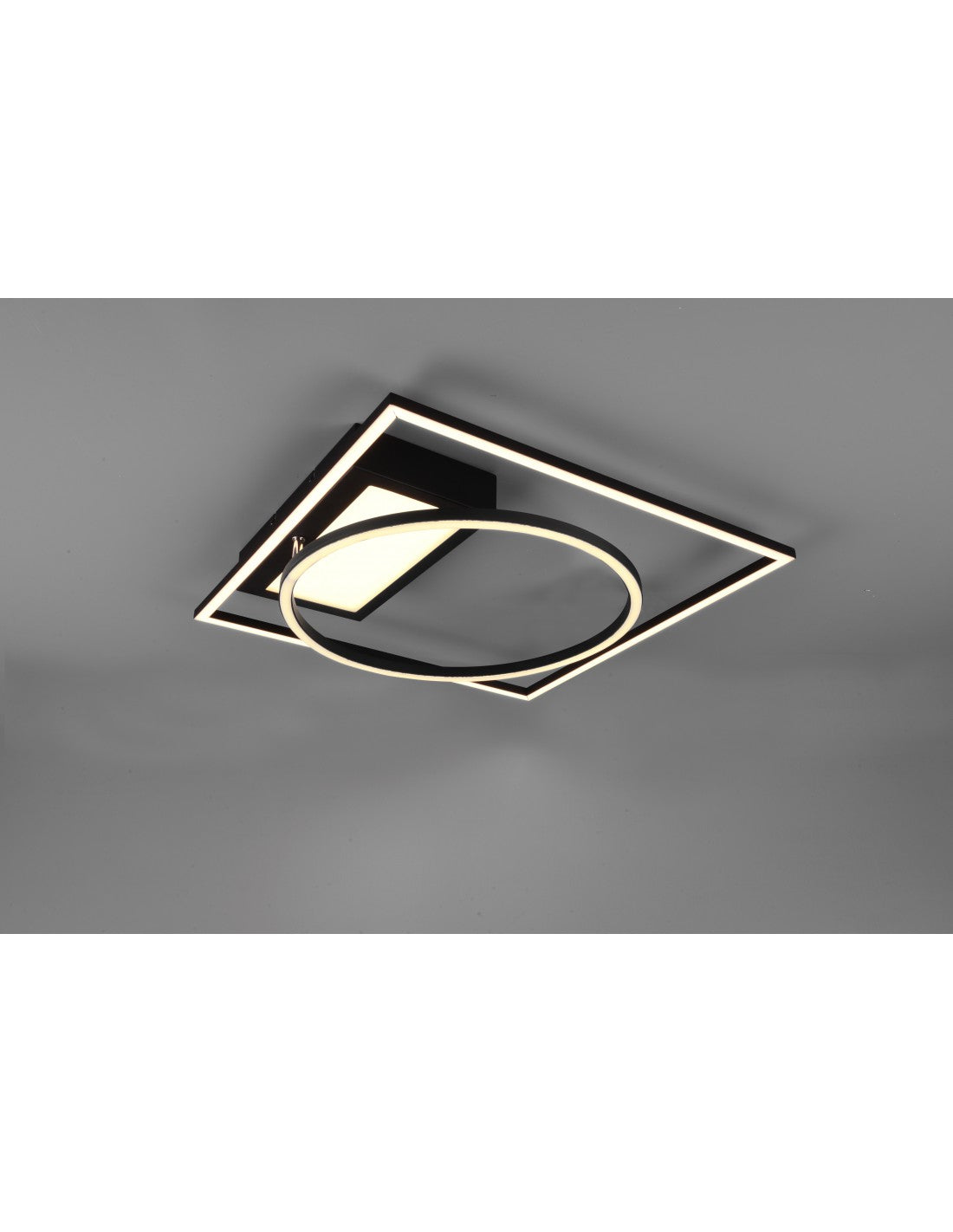 Plafoniera Downey Led 34w Black L64 cm Deinbares Trio Lighting