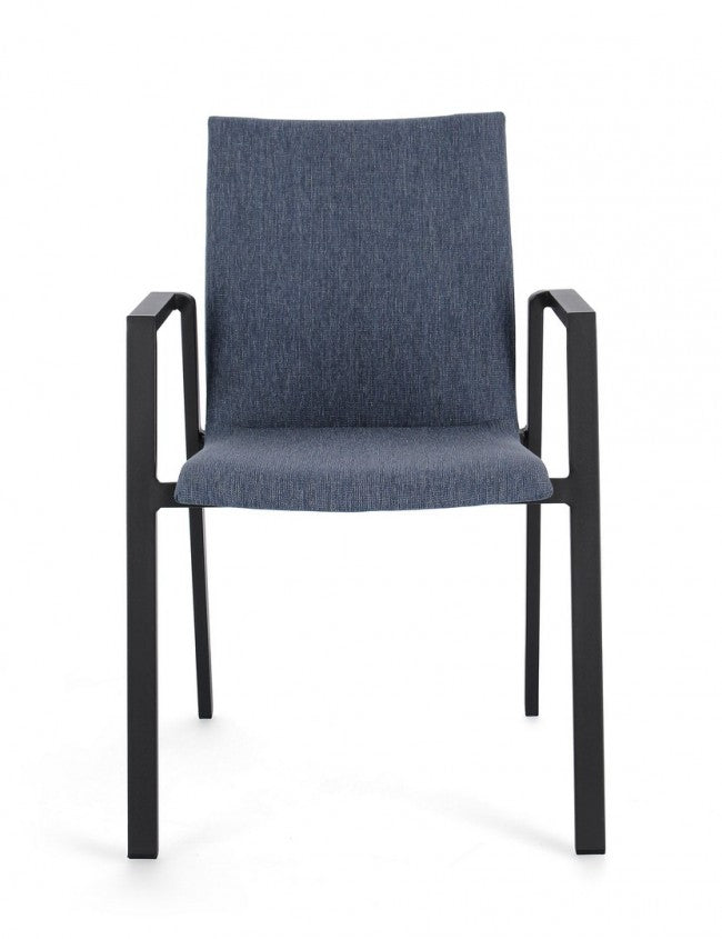 4x Stuhl C-Br Odeon Antr-Denim Jx55