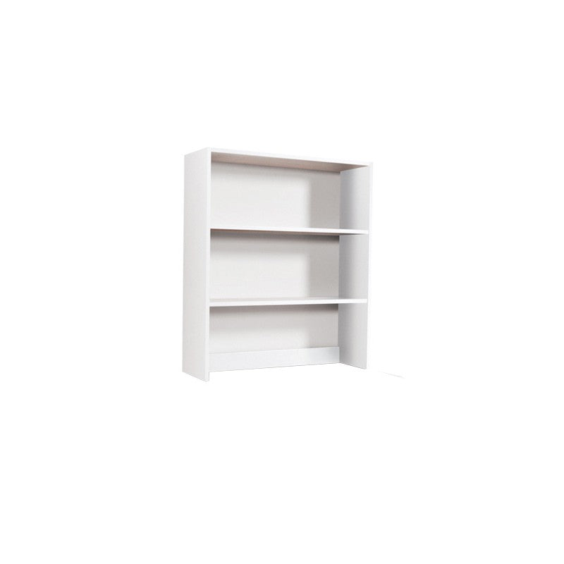 Stehendes Bücherregal für Schreibtisch, 2 Regale, Esche weiß, H. 105 x 90 x 29 cm