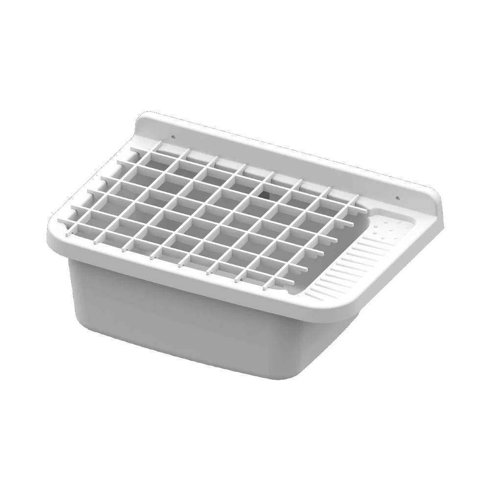 Pilozzo Spüle mit Rost 60 cm Mongardi