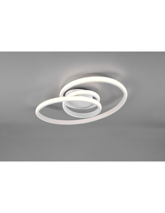 Plafoniera Sansa Led 18 ,5w Dimmerbares Bianco L53 cm Trio Lighting