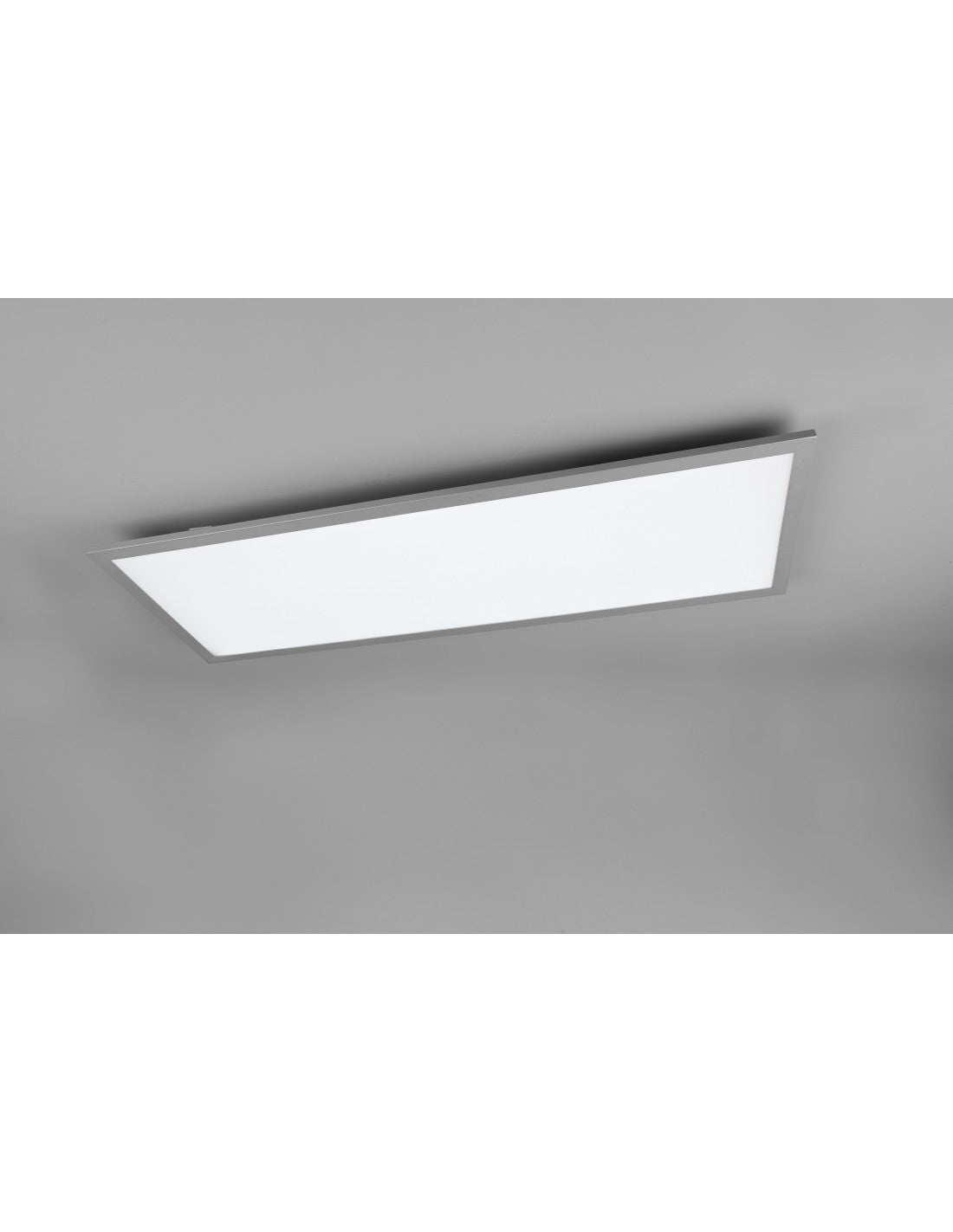 Rechteckige LED-Deckenleuchte mit Nachtlichtfunktion, Aluminium Trio Lighting-Reihe