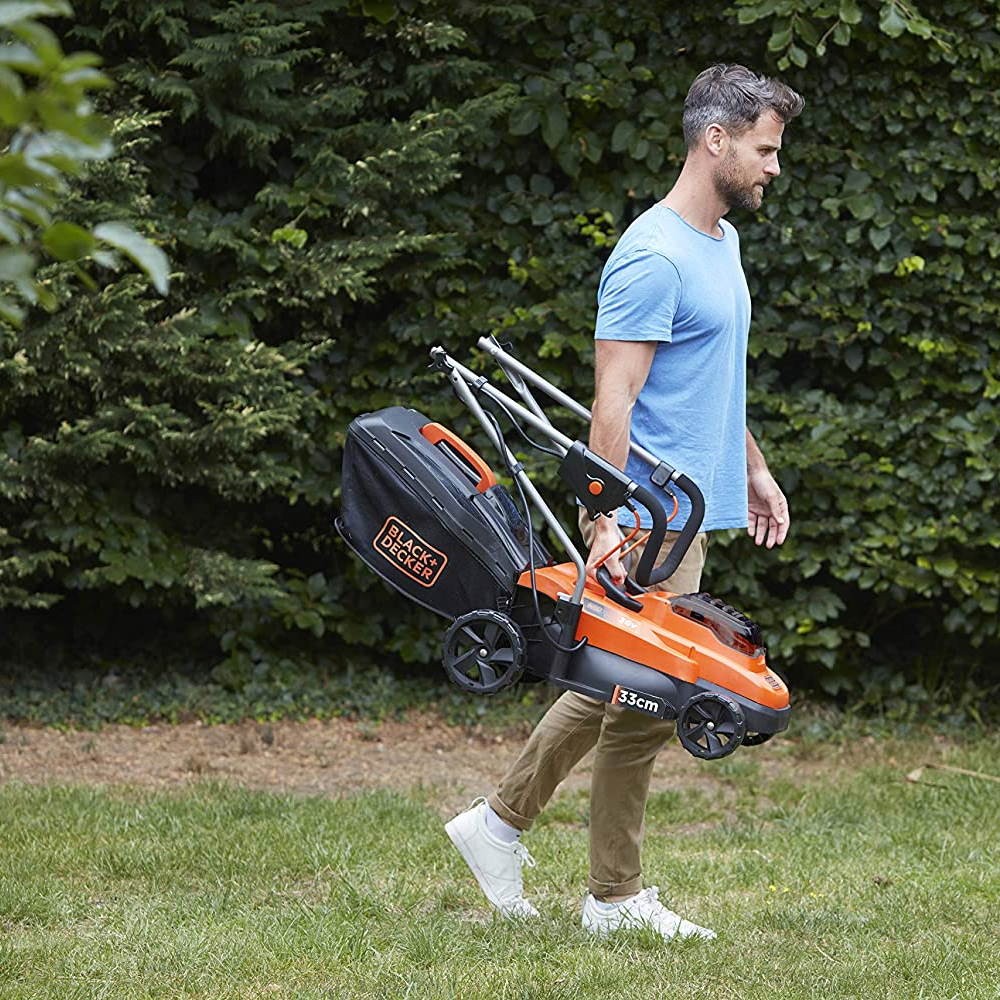 Black&Decker BCMW33184L2-QW Akku-Akku-Rasenmäher Doppelakku 18V 4,0 Ah