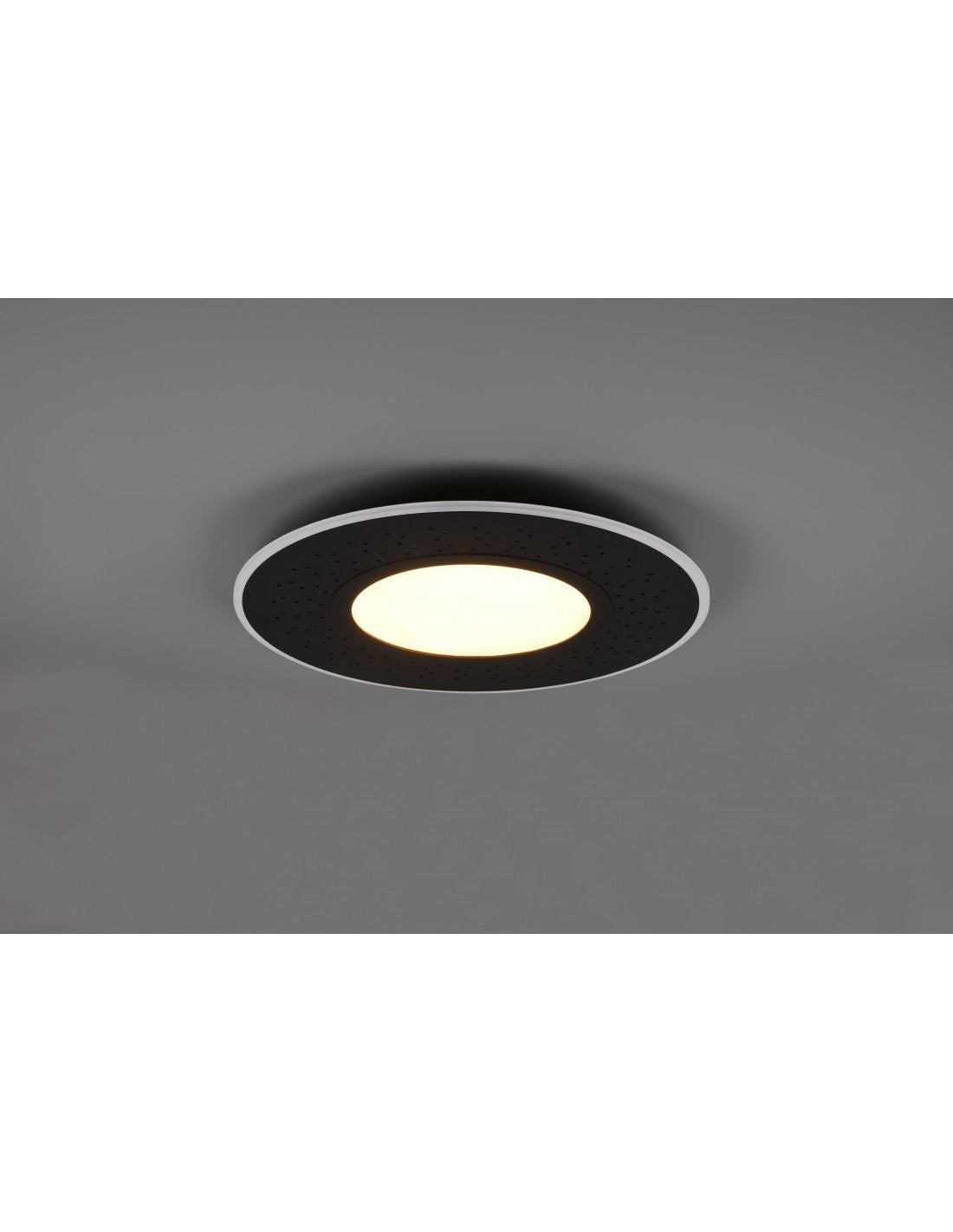 Moderne Deckenleuchte Verus Black Led Dimmer 44w Trio Lighting
