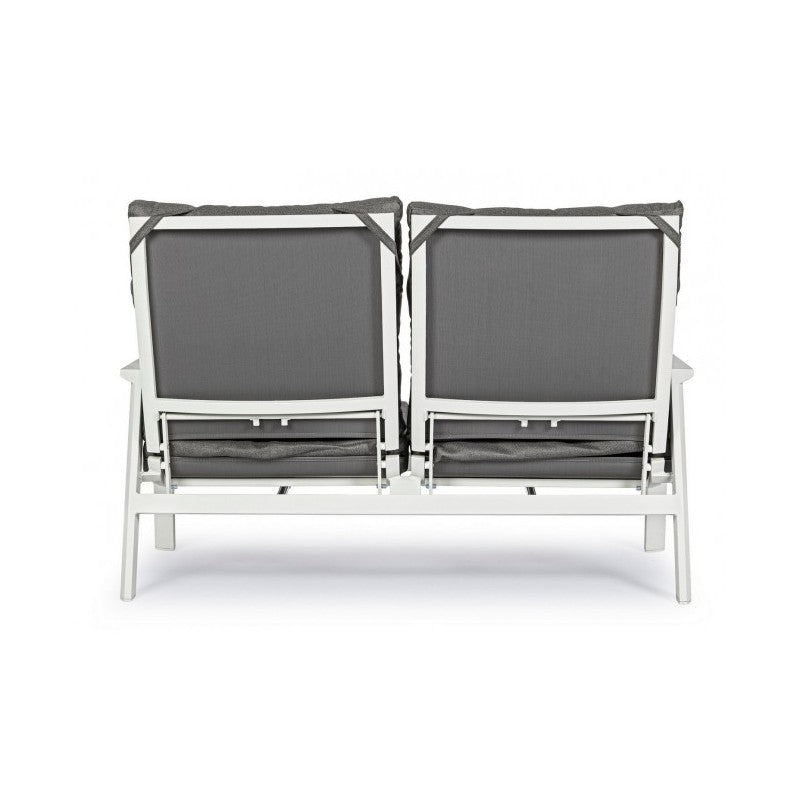 2-Sitzer Outdoor Liegesofa 152x81x98h cm