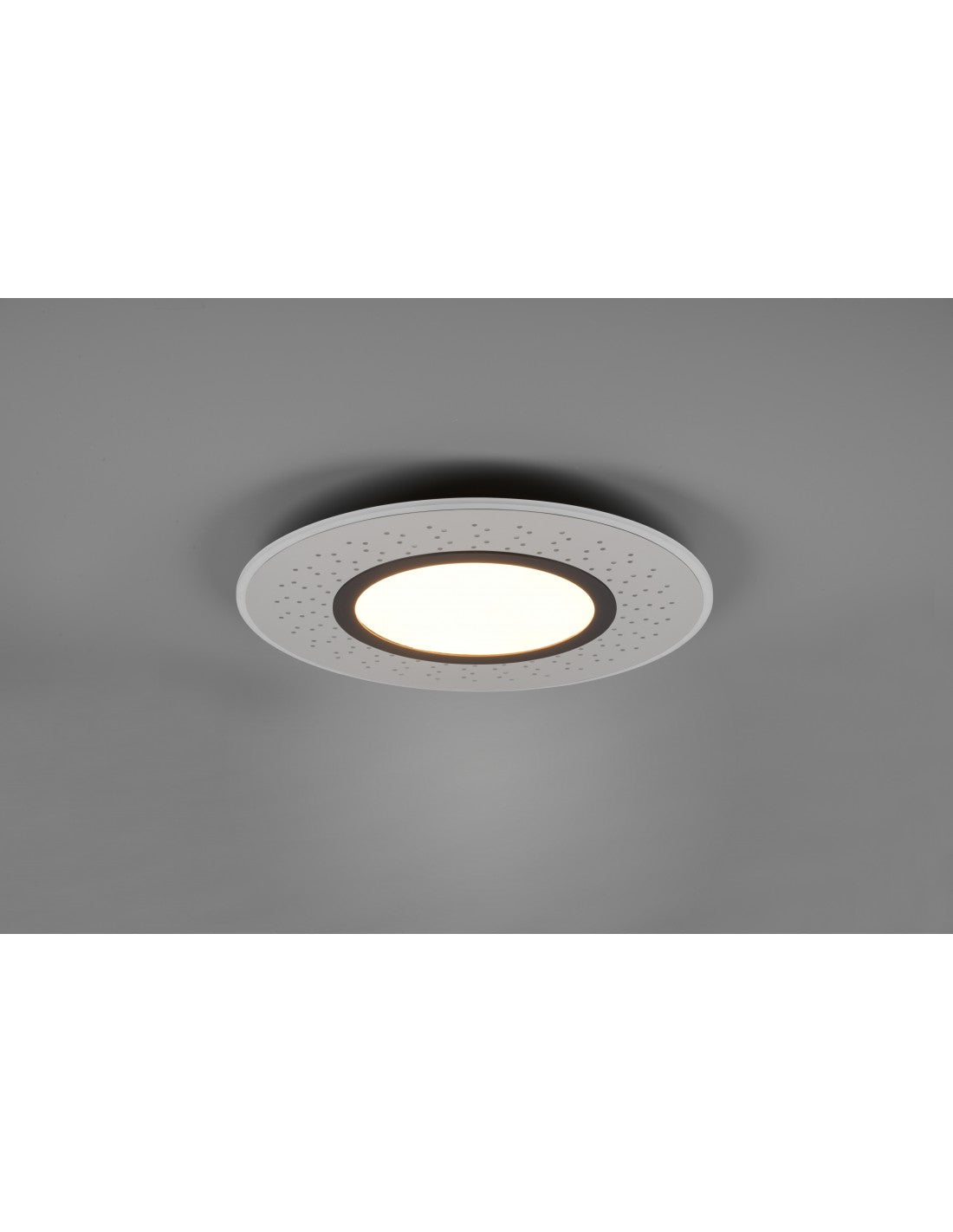 Moderne Deckenleuchte Verus Nickel Led Dimmer 44w Trio Lighting