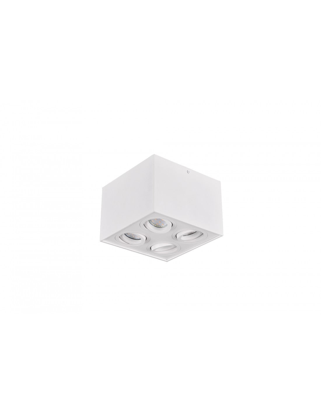 Plafone Bianco von Soffito Biscuit 4 Spot GU10 Orientable Trio Lighting