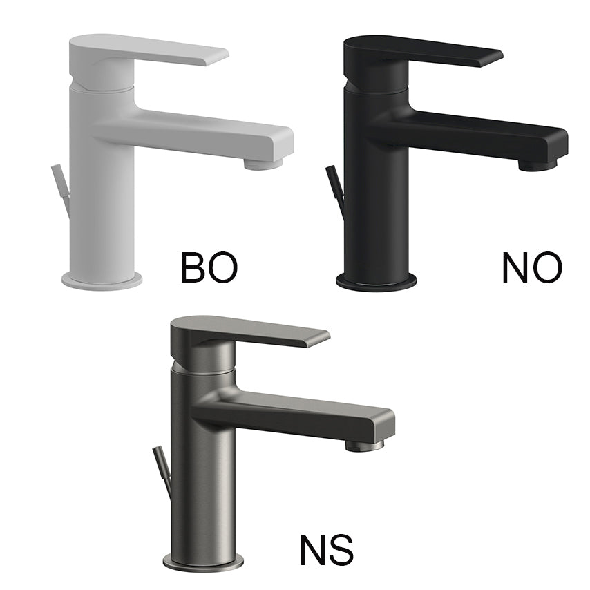 Einhand-Waschtischmischer der Artic-Linie in gebürstetem Nickel